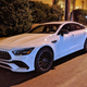 Illustration for article titled 2 AMG GTs, 1 street, 0 front plates